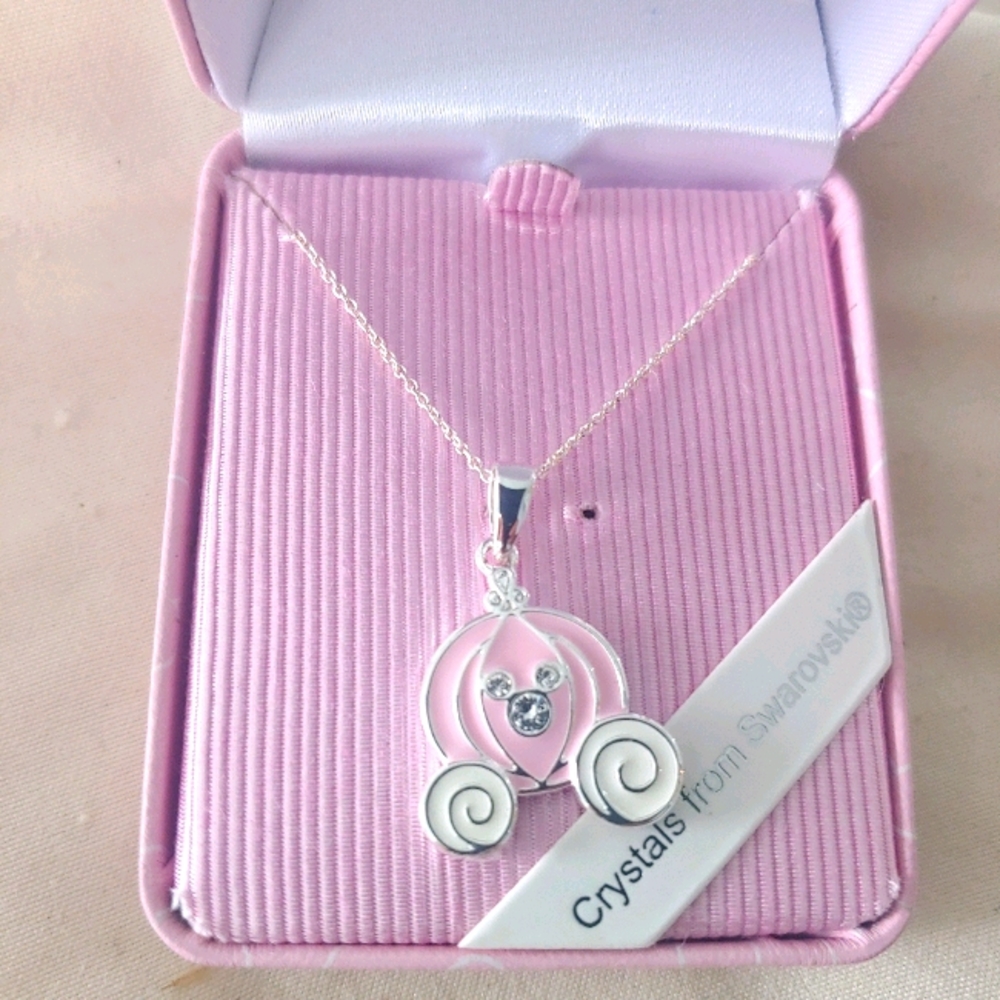 Disney swarovski necklace